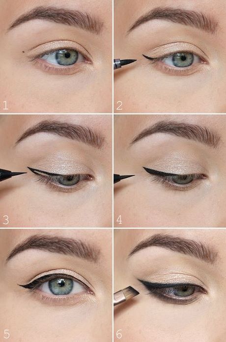 7-different-eyeliners-makeup-tutorial-14_9 7 verschillende eyeliners make-up tutorial
