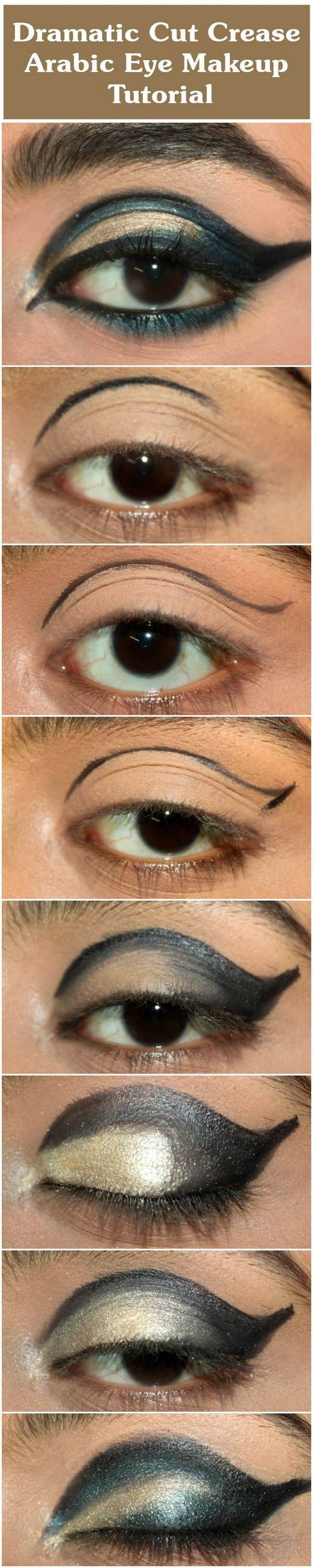arabic-makeup-tutorial-for-green-eyes-01 Arabische make-up tutorial voor groene ogen