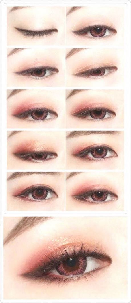best-asian-eye-makeup-tutorial-06_16 Beste aziatische oog make-up tutorial