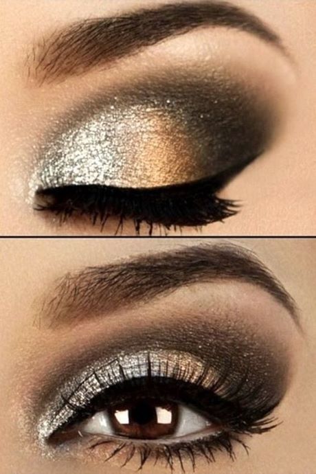 black-glitter-makeup-tutorial-05_17 Zwarte glitter make-up tutorial