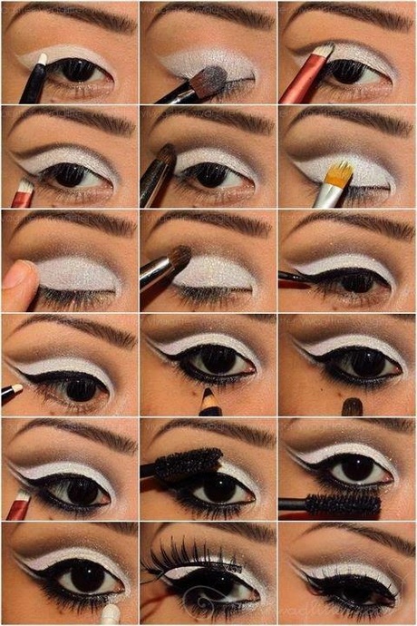 black-to-white-makeup-tutorial-30_8 Zwart naar wit make-up tutorial