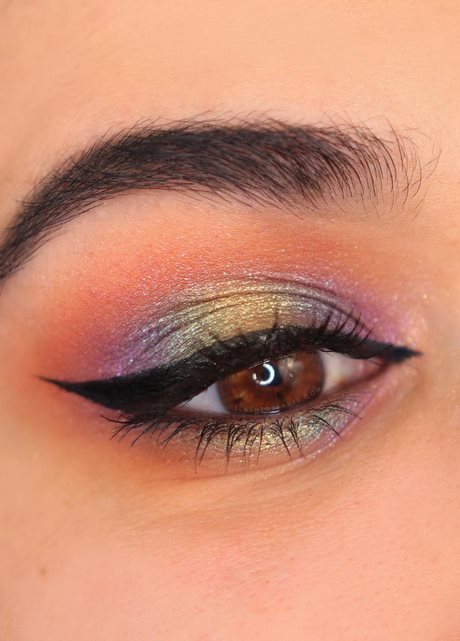 blue-glitter-eye-makeup-tutorial-16_6 Blauwe glitter oog make-up tutorial