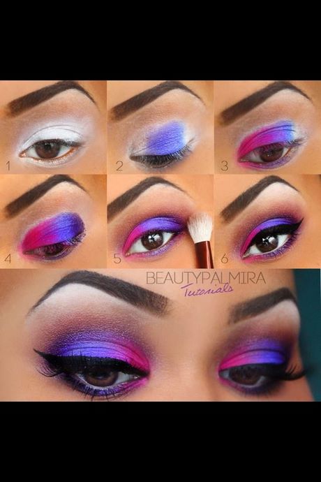 bright-colored-makeup-tutorials-84_11 Helder gekleurde make-up tutorials