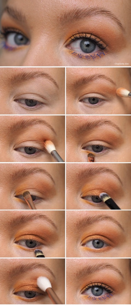 bronze-makeup-tutorial-for-blue-eyes-75_15 Bronzen make-up tutorial voor blauwe ogen