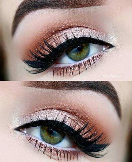 bronze-makeup-tutorial-for-green-eyes-53_6 Bronze make-up tutorial voor groene ogen
