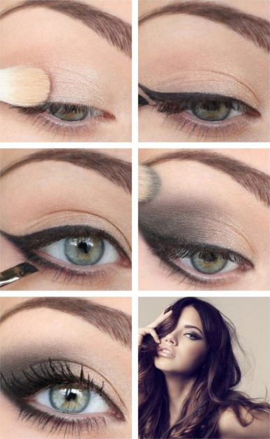 cat-eye-eyeshadow-makeup-tutorial-93 Cat eye oogschaduw make-up tutorial