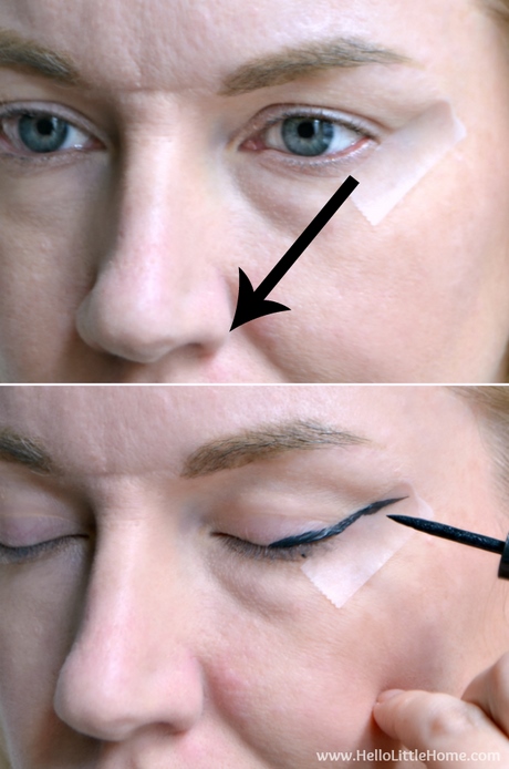 cat-eye-makeup-tutorial-pictures-46_14 Cat eye make-up tutorial foto ' s