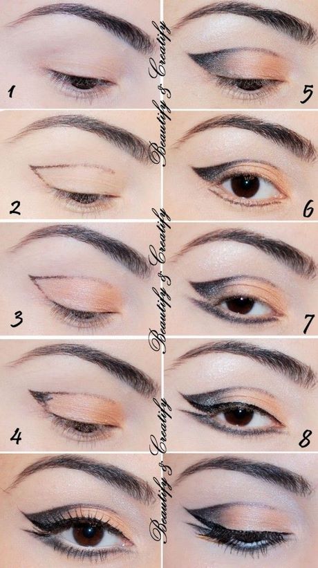 cat-eyes-makeup-tutorial-for-brown-eyes-16_5 Cat eyes make-up tutorial voor bruine ogen