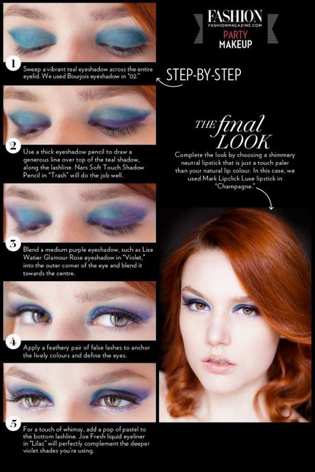 colored-beautiful-makeup-tutorial-01_13 Gekleurde mooie make-up tutorial