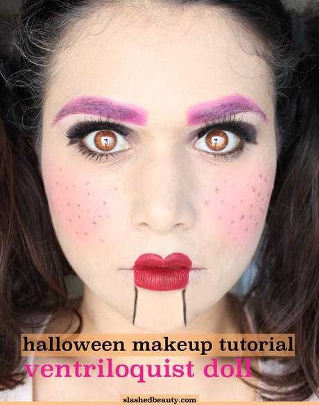 cute-ventriloquist-dummy-makeup-tutorial-40 Leuke buikspreker dummy make-up tutorial