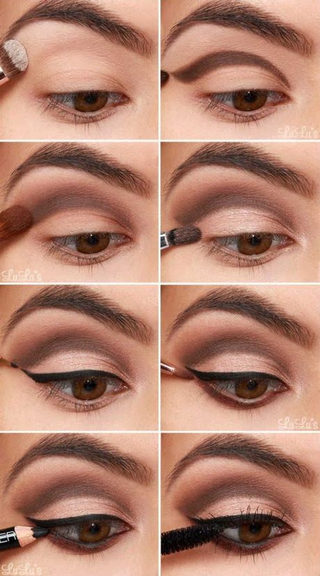 dark-eye-makeup-for-brown-eyes-tutorial-81_18 Donkere oog make-up voor bruine ogen tutorial