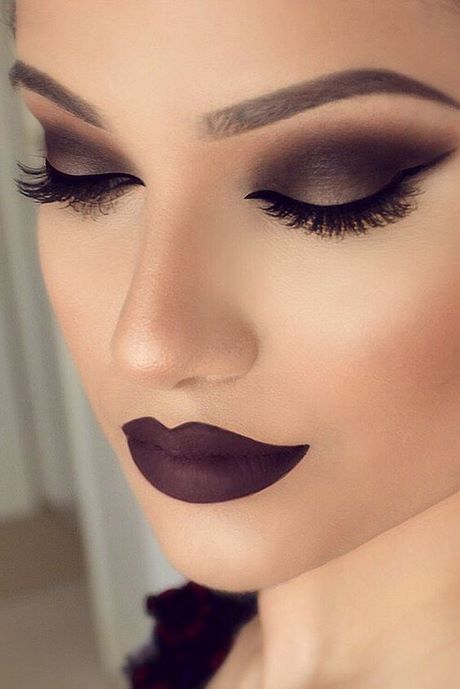 dark-lip-makeup-tutorial-72_6 Donkere lip make-up tutorial