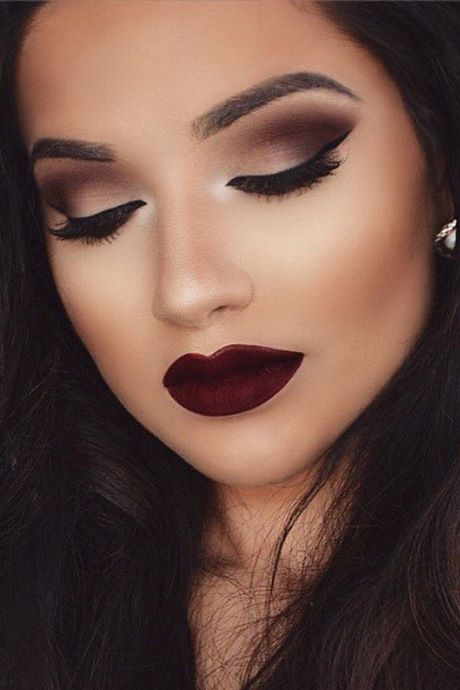 dark-lip-makeup-tutorial-72_7 Donkere lip make-up tutorial