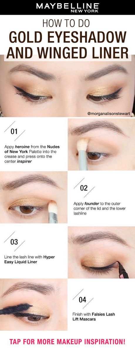 Datum nacht goud en browns make-up tutorial