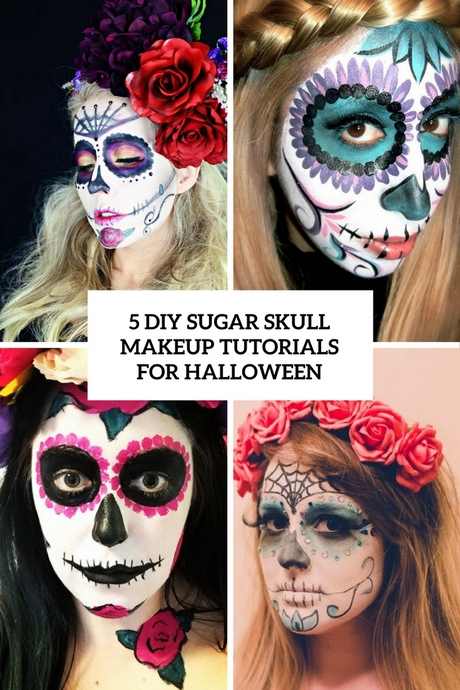 Dia de los muertos make-up tutorial