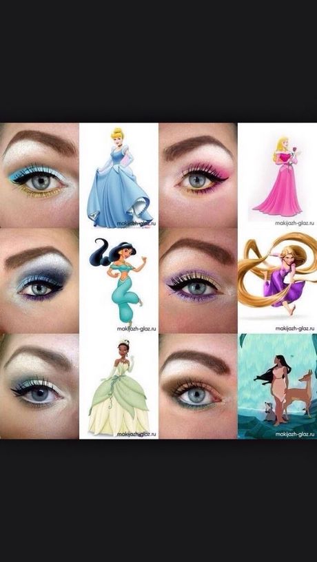 disney-characters-makeup-tutorial-49 Disney characters make-up tutorial