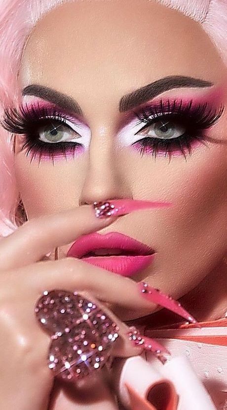 drag-eye-makeup-tutorial-for-beginners-73_4 Drag eye make-up tutorial voor beginners