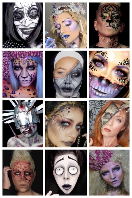 easy-half-face-skeleton-makeup-tutorial-22_6 Gemakkelijk half gezicht skelet make-up tutorial