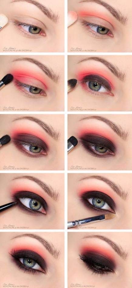 Dagelijkse scène make-up tutorial
