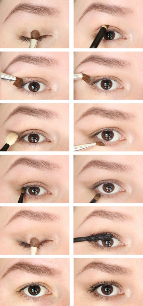 eye-makeup-tutorial-for-hooded-brown-eyes-28_12 Oog make-up tutorial voor hooded bruine ogen