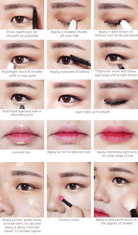 eyebrow-makeup-tutorial-for-asian-51_14 Wenkbrauw make-up tutorial voor Aziatische