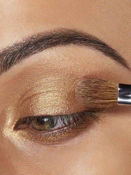 gold-and-brown-makeup-tutorial-28_17 Gouden en bruine make-up tutorial