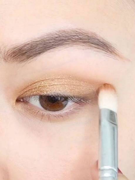 gold-and-brown-makeup-tutorial-28_4 Gouden en bruine make-up tutorial