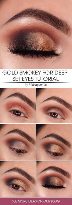 gold-dress-makeup-tutorial-96_13 Gouden jurk make-up tutorial