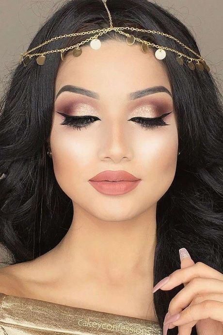 gold-dress-makeup-tutorial-96_14 Gouden jurk make-up tutorial