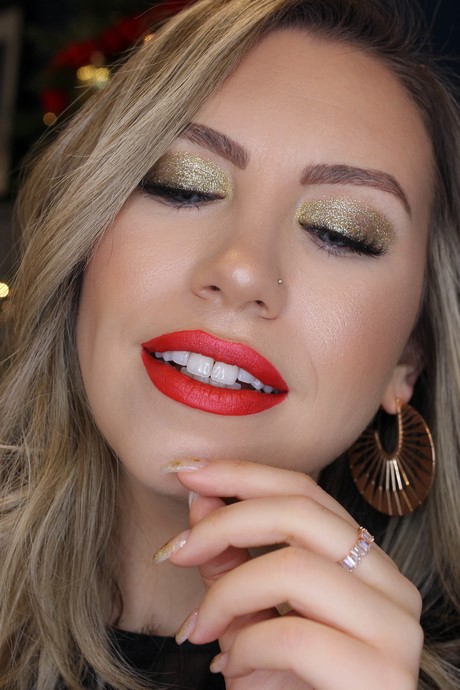 gold-dress-makeup-tutorial-96_15 Gouden jurk make-up tutorial