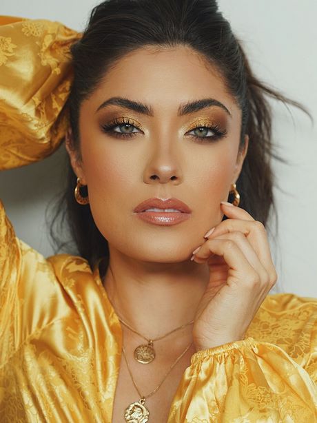 gold-dress-makeup-tutorial-96_3 Gouden jurk make-up tutorial