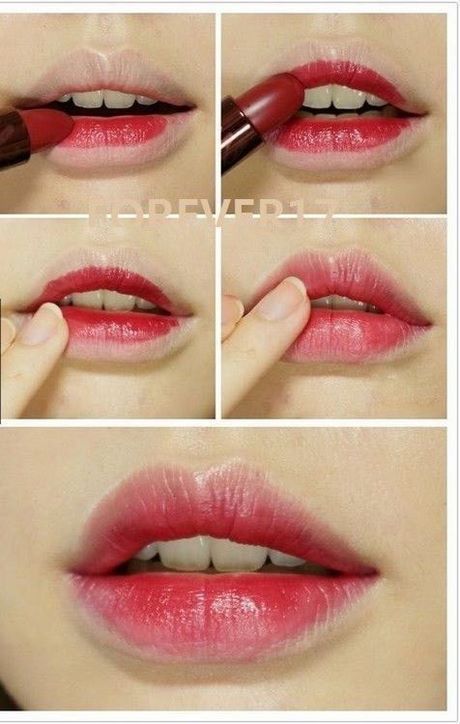 heart-lips-makeup-tutorial-89_4 Hart lippen make-up tutorial