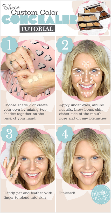 makeup-concealer-and-foundation-tutorial-21 Make-up concealer en foundation tutorial