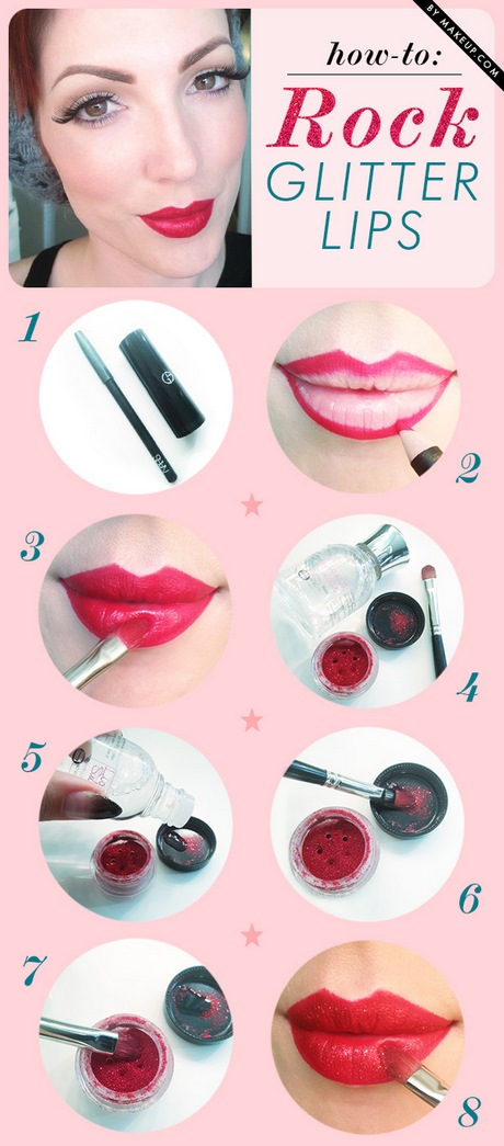 Make-up tutorial matte lippen