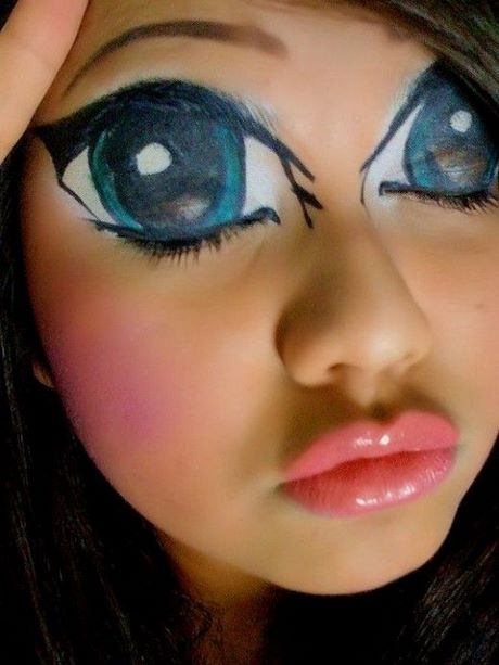 manga-doll-makeup-tutorial-38_7 Manga pop make-up tutorial