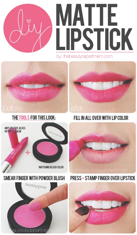 matte-red-lip-makeup-tutorial-55_12 Matte rode lip make-up tutorial