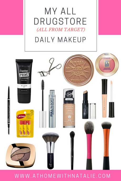 Natuurlijke make-up tutorial met drogisterij producten