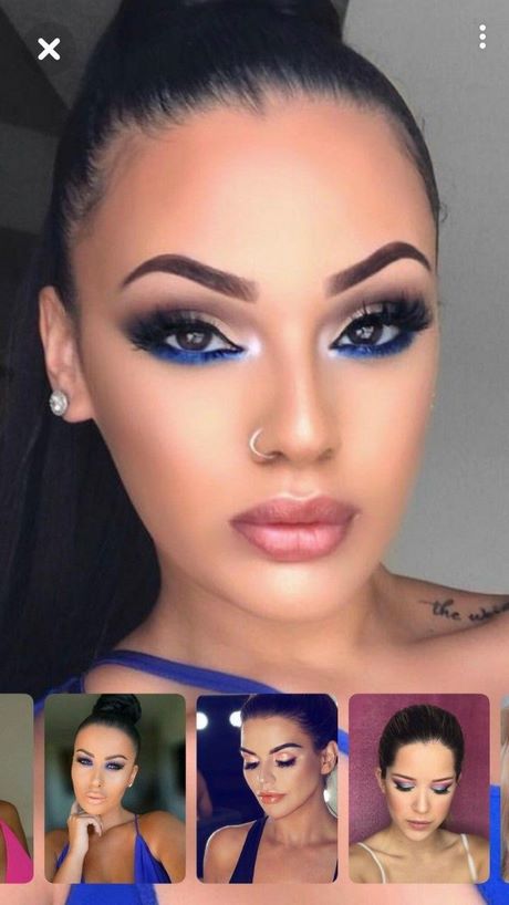 navy-blue-makeup-tutorial-46_16 Marine blauwe make-up tutorial