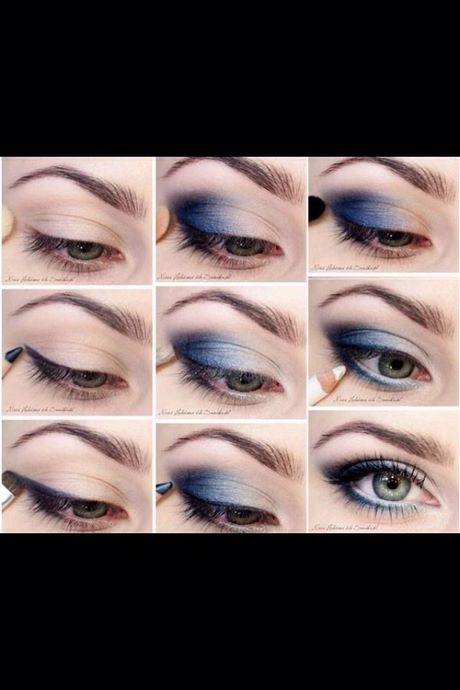 navy-eye-makeup-tutorial-28_11 Marine oog make-up tutorial
