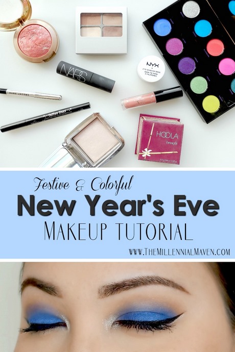 new-years-makeup-tutorial-for-beginners-03_14 Nieuwjaars make-up tutorial voor beginners