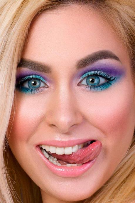 pink-and-blue-makeup-tutorial-65_15 Roze en blauwe make-up tutorial