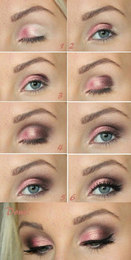 pink-and-brown-makeup-tutorial-24_19 Roze en bruine make-up tutorial