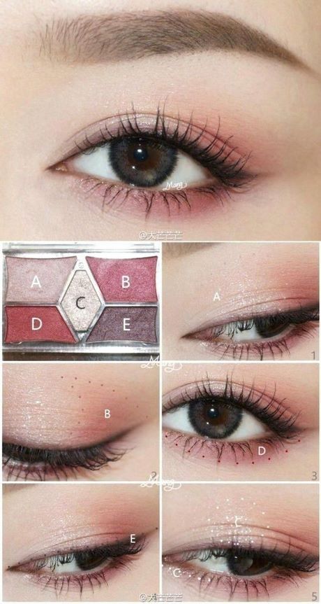 pink-and-brown-makeup-tutorial-24_5 Roze en bruine make-up tutorial