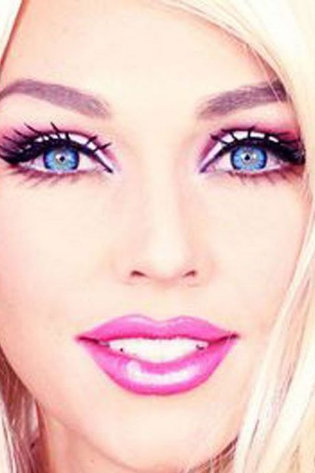 pink-barbie-makeup-tutorial-91_3 Roze barbie Make-up tutorial