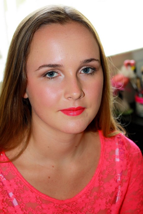 pink-lipstick-makeup-tutorial-63_12 Roze lippenstift make-up tutorial