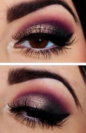 plum-smokey-eye-makeup-tutorial-51_13 Plum smokey eye make-up tutorial