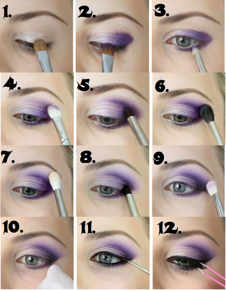 plum-smokey-eye-makeup-tutorial-51_2 Plum smokey eye make-up tutorial