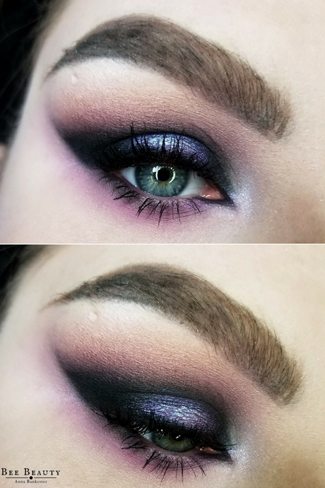 purple-and-blue-makeup-tutorial-71 Paarse en blauwe make-up tutorial