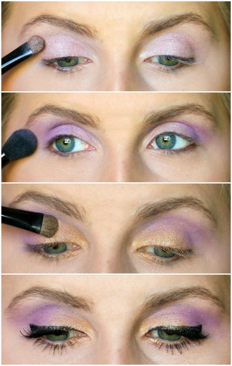 purple-gold-eye-makeup-tutorial-54_13 Paars Goud Oog make-up tutorial