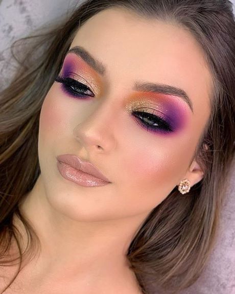 purple-gold-eye-makeup-tutorial-54_8 Paars Goud Oog make-up tutorial